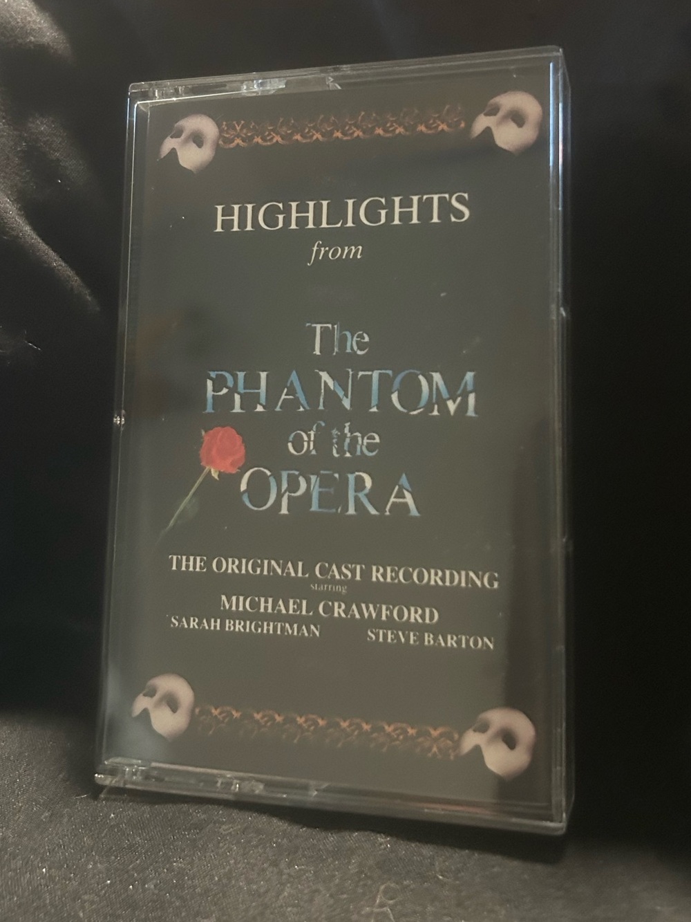 The Phantom of the Opera Highlights - Original Cast - Cassette Tape